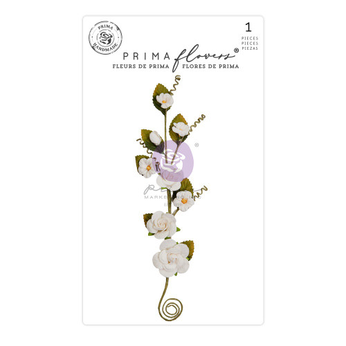 3 Pack Prima Marketing Sharon Ziv Paper Flowers-Spring Branch SZ661090 - 655350661090