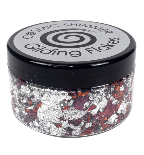 Creative Expressions Cosmic Shimmer Gilding Flakes 100ml-Raspberry Kiss CSGFSM2-RASP - 5055260927432