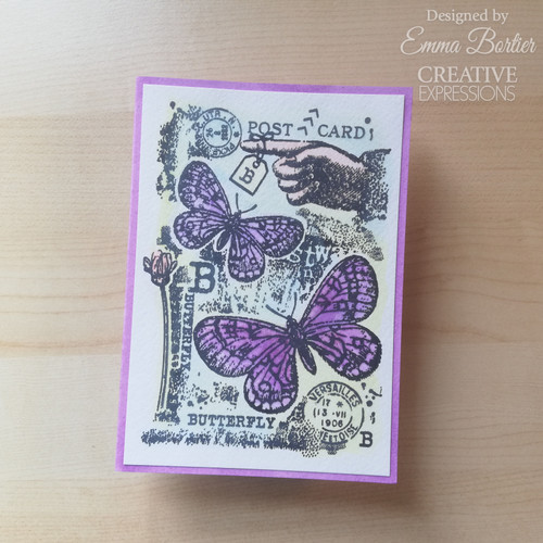 2 Pack Woodware Clear Stamps 4"X6"-B Is For Butterfly FRS991