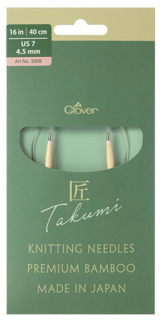 3 Pack TAKUMI Pro Circular Knitting Needles 16"-US 7 / 4.5 mm 3309 - 051221233098