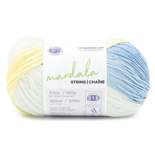 Lion Brand Mandala String Yarn-Mixtape 557L-200CU - 023032125206