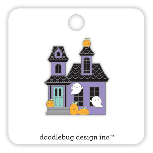Doodlebug Collectible Enamel Pin-Sweet & Spooky Haunted Manor DB8245 - 842715082458