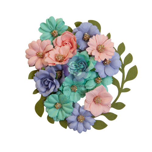 Prima Marketing Mulberry Paper Flowers-Little Bits/The Plant Department P664404