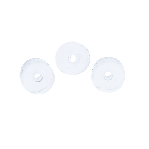 John Bead Plastic Earring Backs 200/Pkg-Clear 1401001