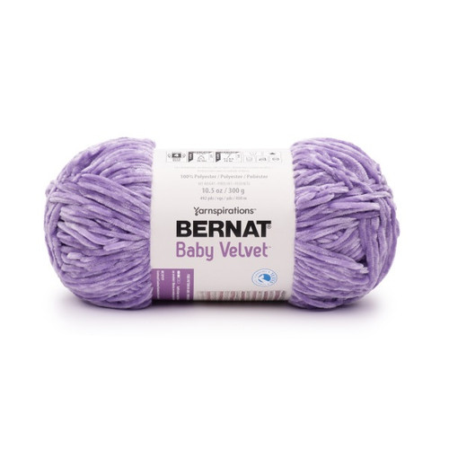 2 Pack - Bernat Baby Velvet Big Ball Yarn-Purple Pansy - 164186-86052 - 057355454934 2 Pack - Bernat Baby Velvet Big Ball Yarn-Purple Pansy - 164186-86052 - 057355454934