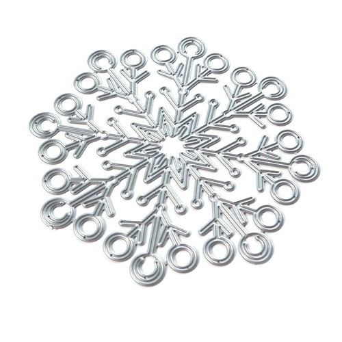 Elizabeth Craft Metal Die-Snowflake doily EC2052 - 810003537621