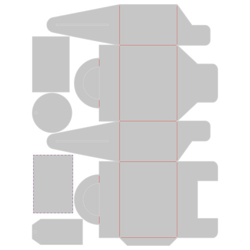 Sizzix Thinlits Plus Dies By Kath Breen 5/Pkg-All In One Box 666460