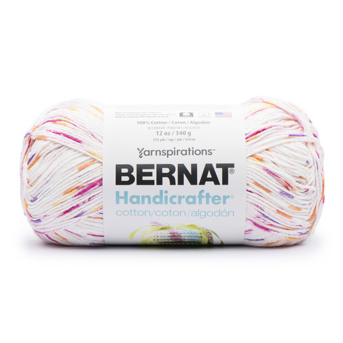 Bernat Handicrafter Cotton Yarn 340g - Ombres-Floral Prints - 162034-34064 - 057355480421