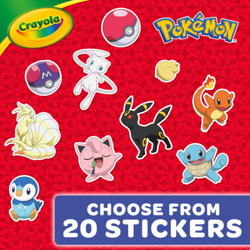 Crayola Coloring Book-Pokemon, 96 Pages - 42732