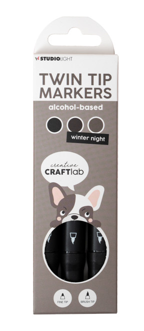 Studio Light Essentials Alcohol Marker-Nr. 08, Winter Night - ESMARK08 - 8713943139158