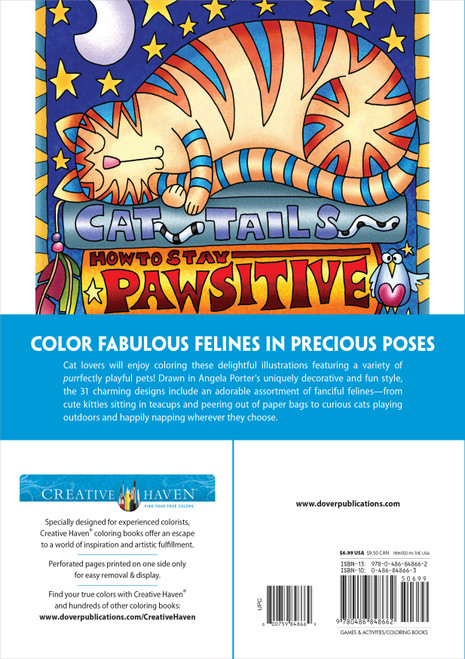 Creative Haven: Whimsical Cats Coloring Book-Softcover - B6848662 Creative Haven: Whimsical Cats Coloring Book-Softcover - B6848662