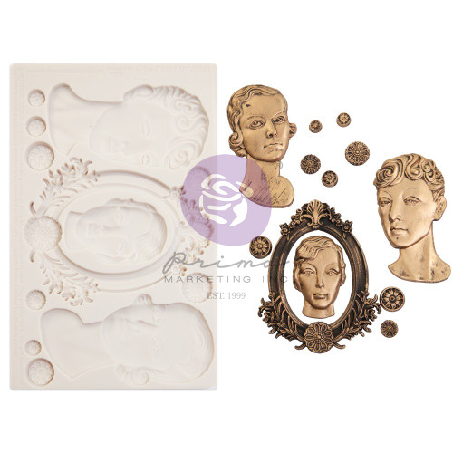 Finnabair Decor Moulds 5"X8"X8mm-Vintage Ladies - 969561