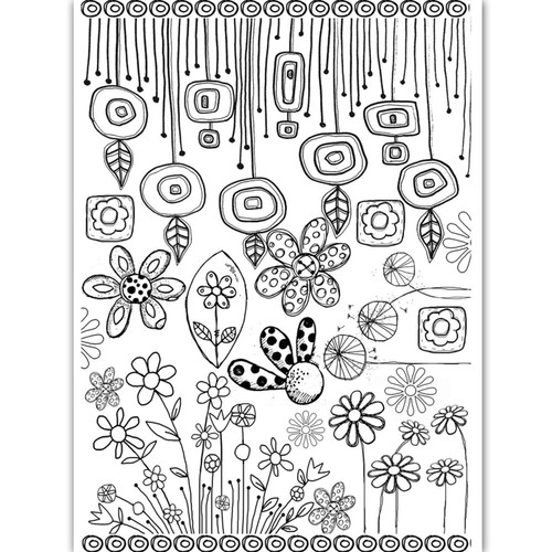 Dress My Craft Transfer Me Sheet A4-My Doodling MCDP4787 - 194186009015