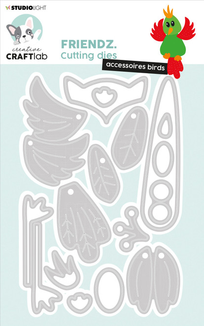 Studio Light Friendz Cutting Die-Nr. 701, Birds - LFRCD701 - 8713943145463