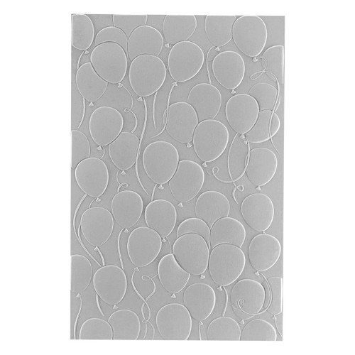 Spellbinders 3d Embossing Folder 5.5"X8.5"-Floating Balloons - E3D062 Spellbinders 3d Embossing Folder 5.5"X8.5"-Floating Balloons - E3D062