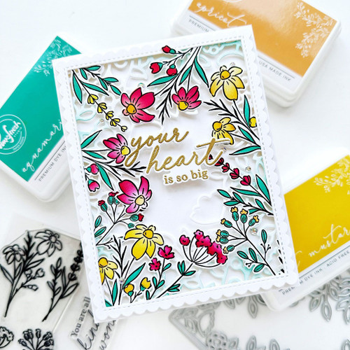 Pinkfresh Studio Clear Stamp Set 4"X6"-All Kinds Of Wonderful - PF211923 Pinkfresh Studio Clear Stamp Set 4"X6"-All Kinds Of Wonderful - PF211923