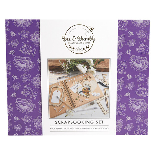 Bee & Bumble Scrapbooking Set-Kraft BB105121 - 5029568007141