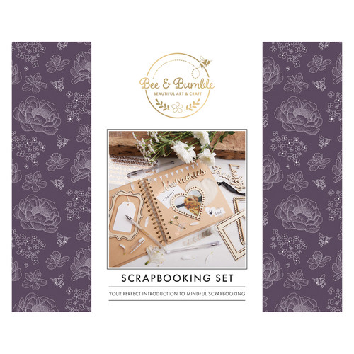 Bee & Bumble Scrapbooking Set-Kraft BB105121