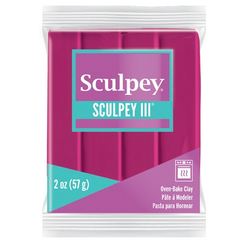 Sculpey III Oven-Bake Clay 2oz-Berry S302-543 - 715891543009