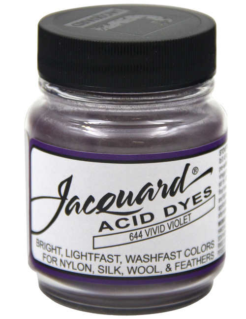 Jacquard Acid Dyes .5oz-Vivid Violet JAC-644 - 743772000358