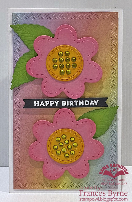 Karen Burniston Dies-Twist Flower Pop-up - KBR1239