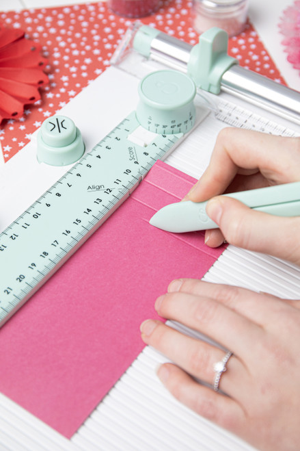 Sizzix Making Tool Scoring Board & Trimmer-9 Pieces - 665797 Sizzix Making Tool Scoring Board & Trimmer-9 Pieces - 665797