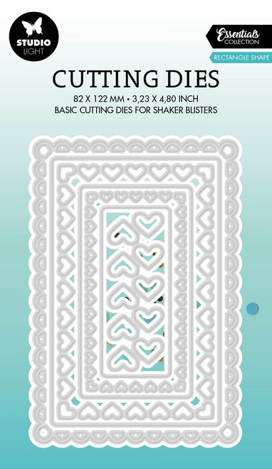 Studio Light Essentials Cutting Die-Nr. 579, Rectangle Shape - LESCD579 - 8713943143919