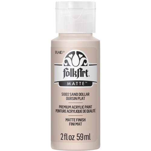 FolkArt Acrylic Paint 2oz-Sand Dollar - FA-51002 - 028995510021 FolkArt Acrylic Paint 2oz-Sand Dollar - FA-51002 - 028995510021