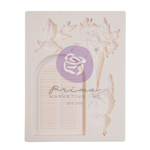 Prima Marketing Decor Mould 3.5"X4.5"X8mm-Postcards From Paradise - PC662332