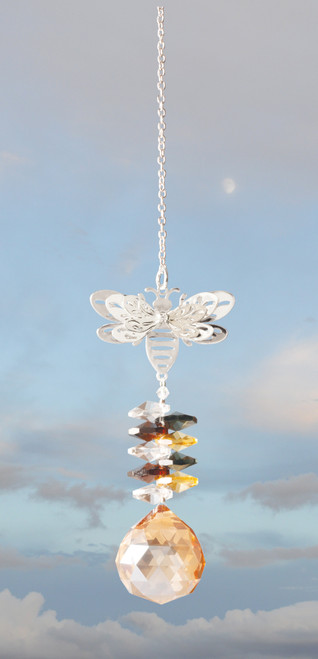 Solid Oak Suncatcher Kit-Honeybee BA018 - 845227053428