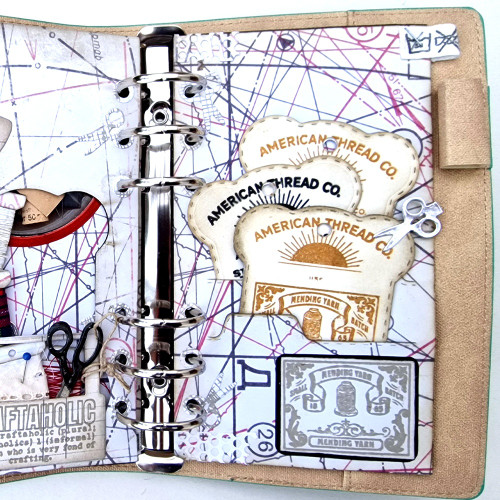 Elizabeth Craft Metal Die-Sidekick Essentials 28 Filefolder Page EC2030