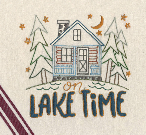 Stitcher's Revolution Iron-On Transfers-Lake Life - SR-SR37