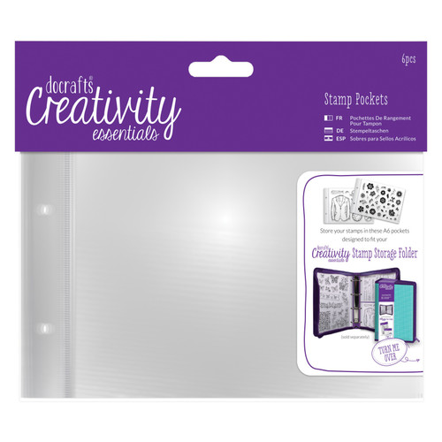 Creativity Essentials A6 Stamp Pockets-6/Pkg CE105902 - 5055170162954