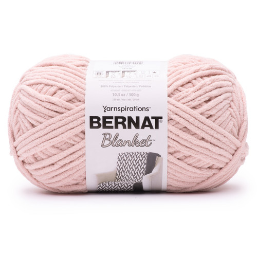 Bernat Blanket Big Ball Yarn-Pink Dust 161110-10956 - 057355470002
