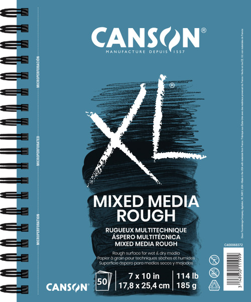 Canson Mix Media Pad 5.5X8.5-30 Sheets