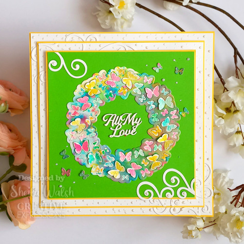 Creative Expressions Craft Dies By Jamie Rodgers-Wings Of WonderSwirl Flourish CEDJR067