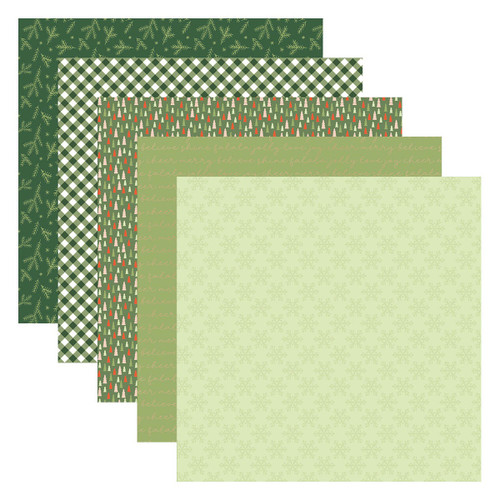 Spellbinders Paper Pad 6"x6" 40/Pkg-Make It Merry SCS294