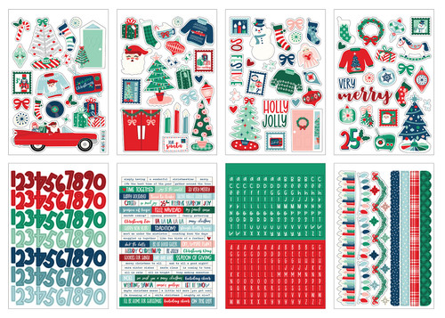 Echo Park Sticker Book-Happy Holidays - PH327029