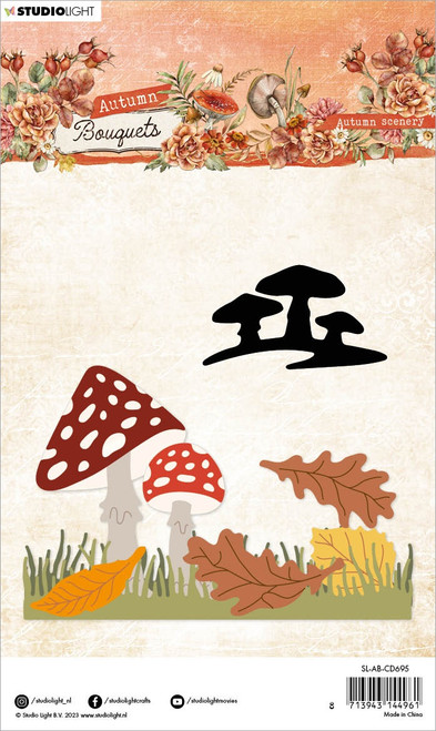 Studio Light Autumn Bouquet Cutting Die-Nr. 695, Autumn Scenery - LABCD695 Studio Light Autumn Bouquet Cutting Die-Nr. 695, Autumn Scenery - LABCD695