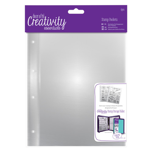 Creativity Essentials A5 Stamp Pockets 6/PkgCE105901 - 5055170162947