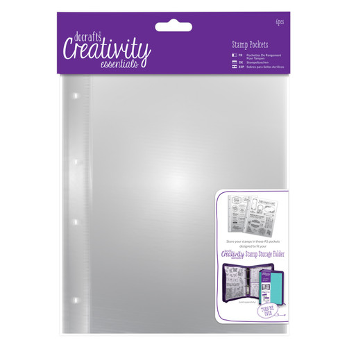 Creativity Essentials A5 Stamp Pockets-6/Pkg CE105901 - 5055170162947