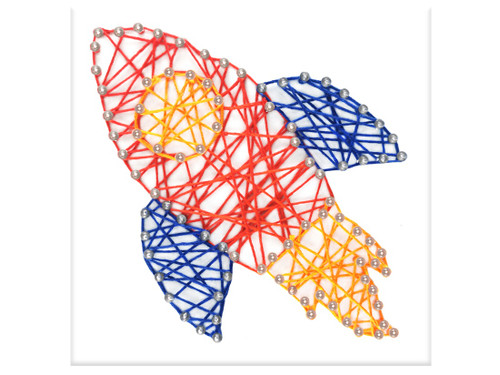 Krafty Kids String Art Kit-Rocket - CK134-C