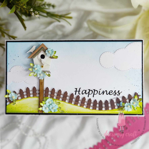 Dress My Craft Basic Designer Dies-Garden Fence DMCD6424