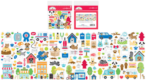 Doodlebug Odds & Ends Die-Cuts-Doggone Cute - OE7665 - 842715076655