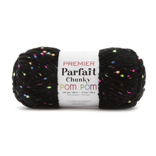 Premier Parfait Chunky Pom Pom Yarn-Neon Lights 2107-02 - 840166823460