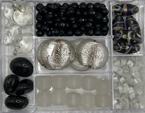 Bead Bazaar Glass Beads In A Case-Natural 1800-58 - 633870018587