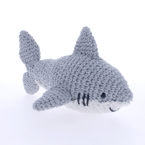 Hoooked Amigurumi DIY Kit W/Eco Barbante Yarn-Shark Maverick - PAK342 - 8720629395449
