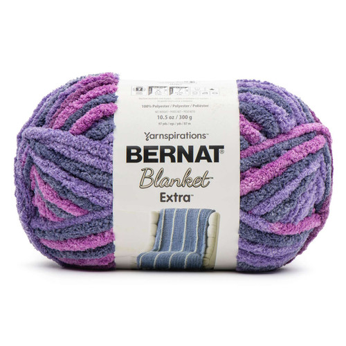 Bernat Blanket Extra Yarn-Purple Sunset 1610272-27067 - 057355483132
