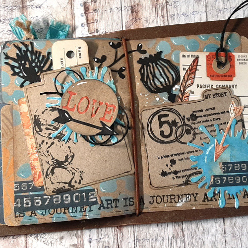 Elizabeth Craft Metal Die-Journal File 1 -Journal Your Life EC2014