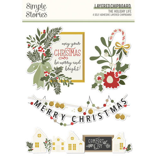 The Holiday Life Layered ChipboardTHL20523 - 810112383799